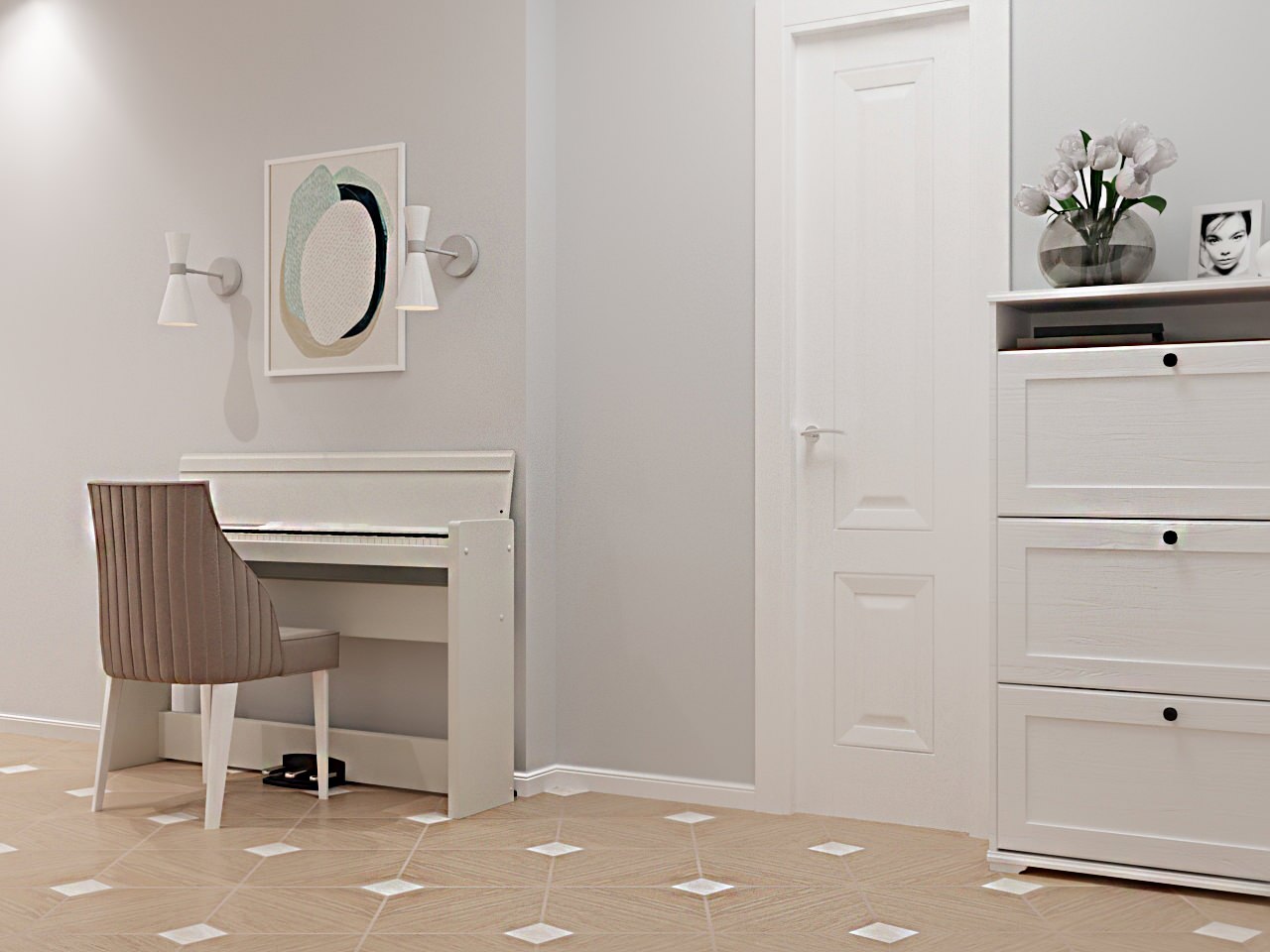 Частичный проект по ул. Лескова, Новосибирск