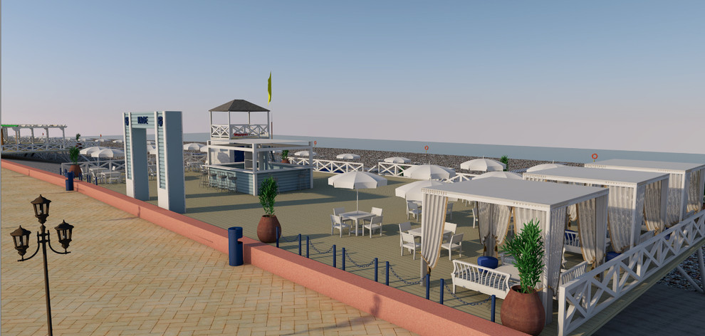 Обложка проекта: Проект благоустройства пляжа в Имеретинской низменности