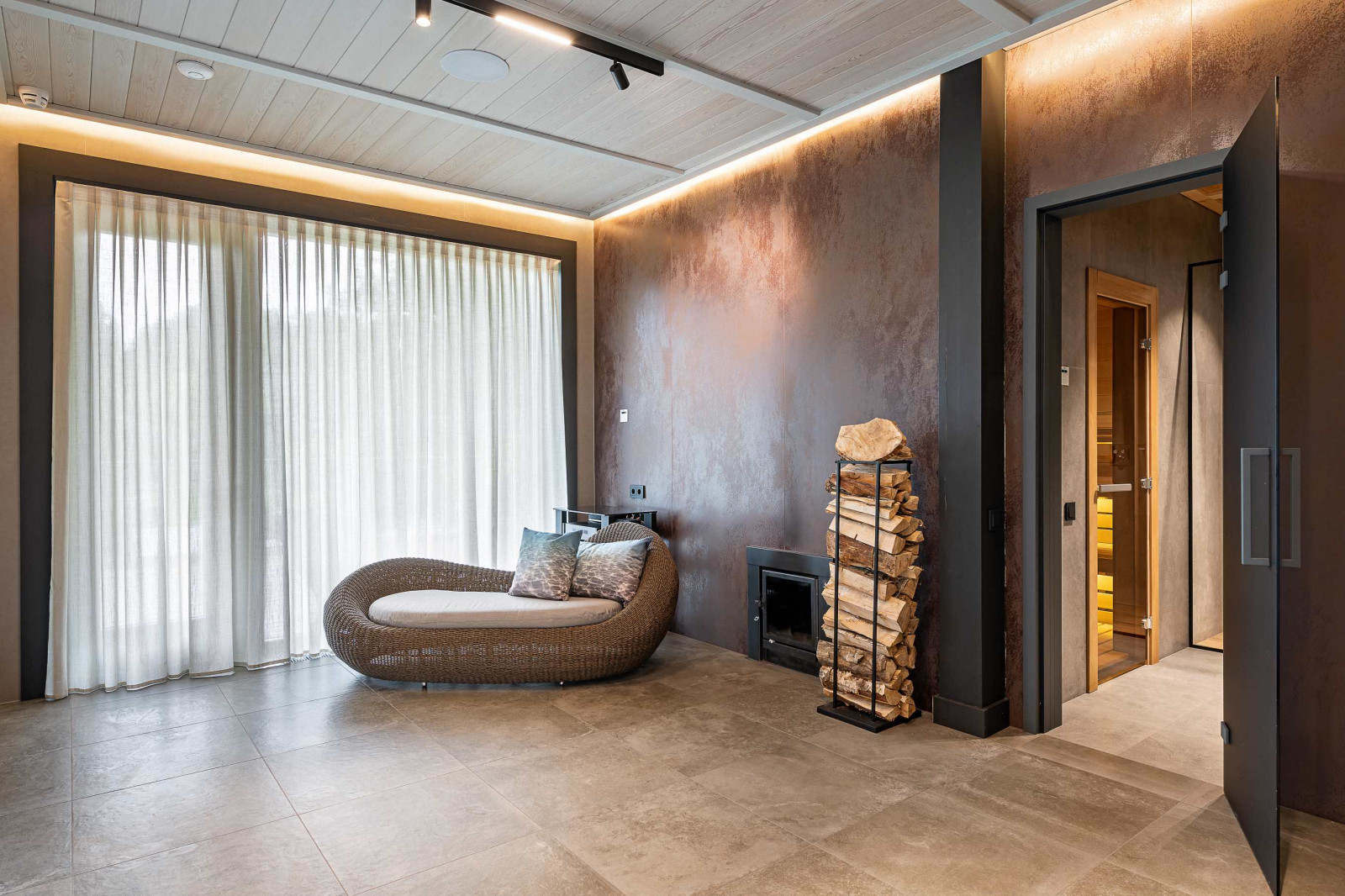 Бассейн и СПА комплекс по технологии фахверк