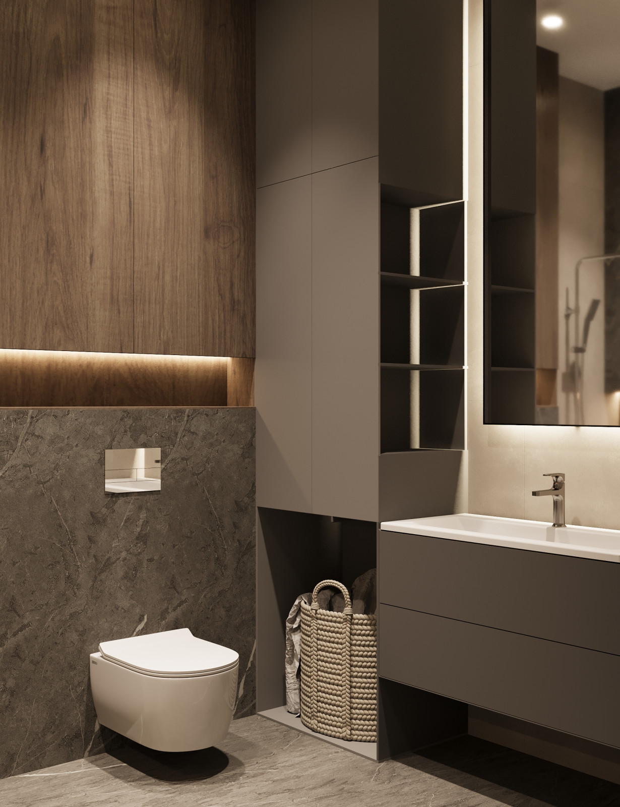 Дизайн 2-комнатной квартиры в ЖК Лермонтовский 54