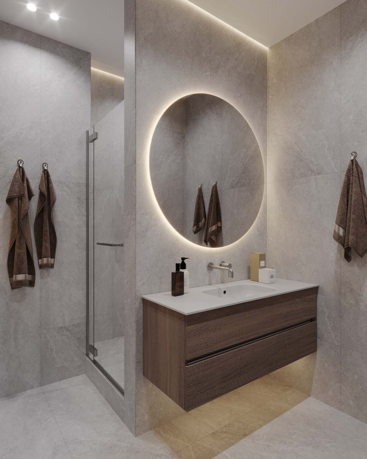 Двухкомнатная квартира с современным дизайном