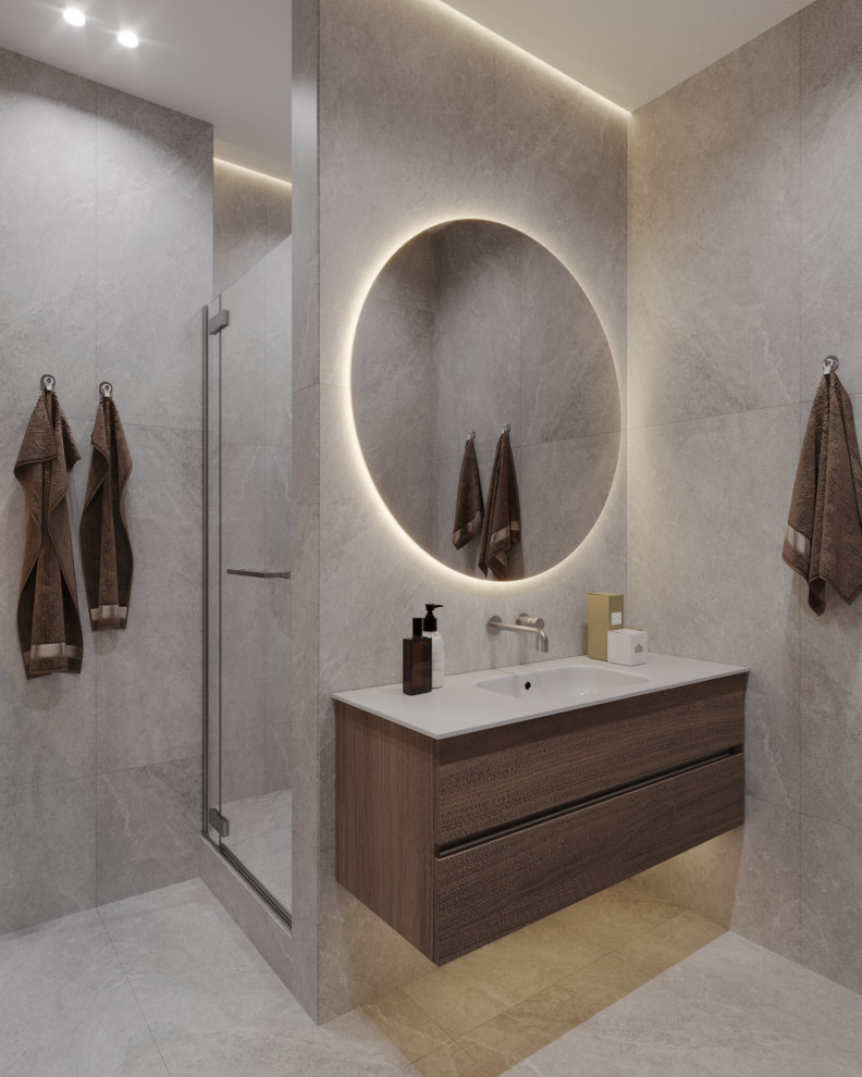 Двухкомнатная квартира с современным дизайном