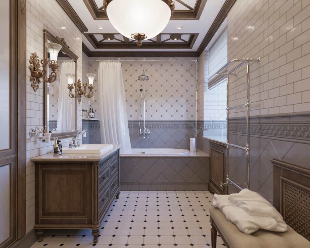 Дизайн интерьера дома с элементами кантри.