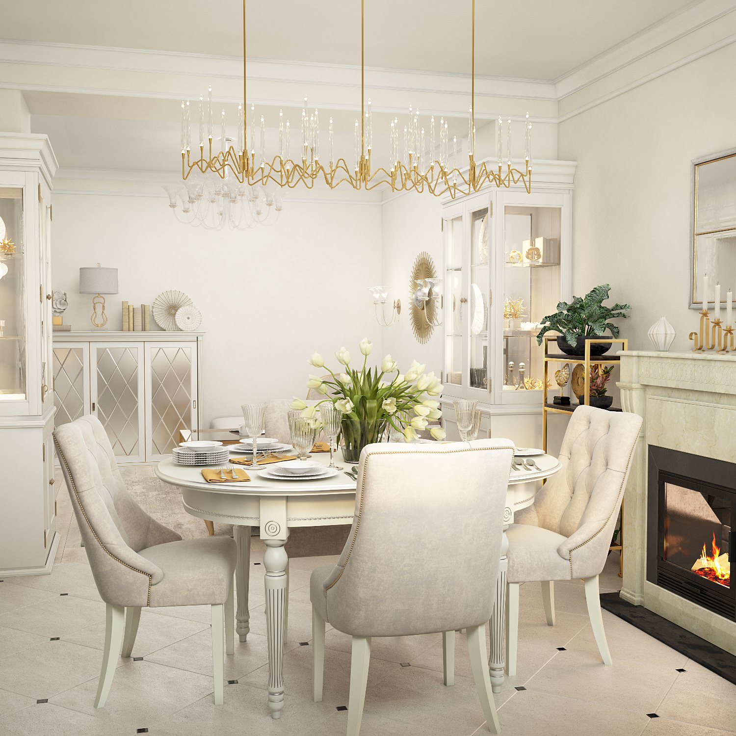 Дизайн-проект четырехкомнатной квартиры