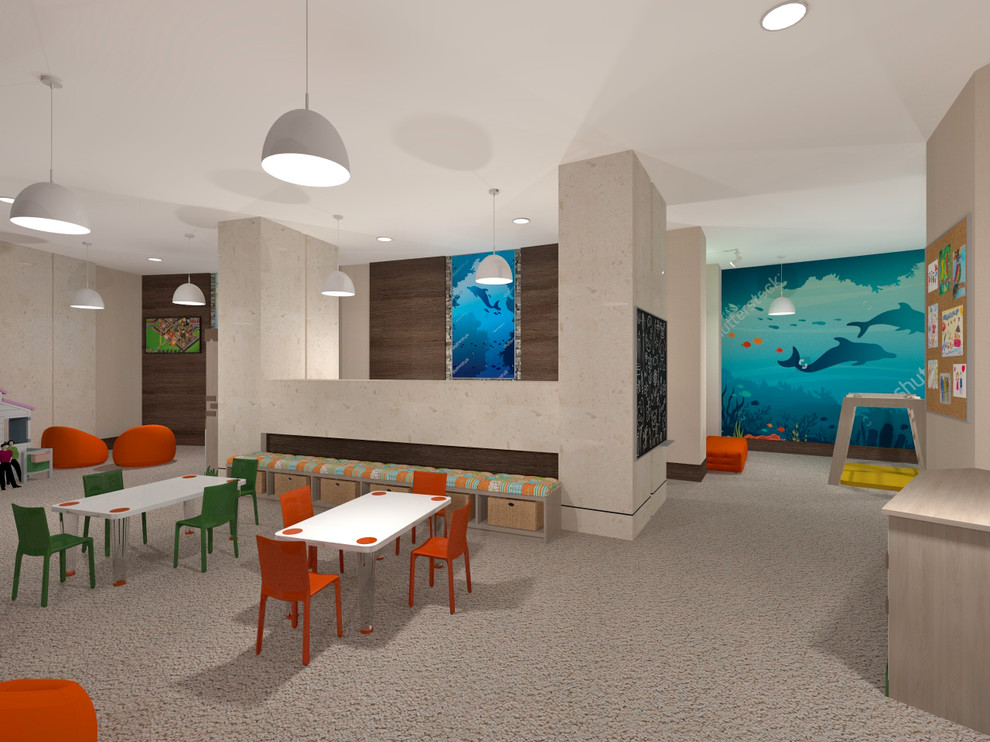 Обложка проекта: Детский центр в Кемпински Гранд Отель Геленджик