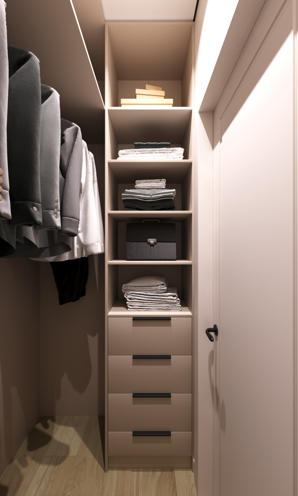 Дизайн проект двухкомнатной квартиры 60 м2