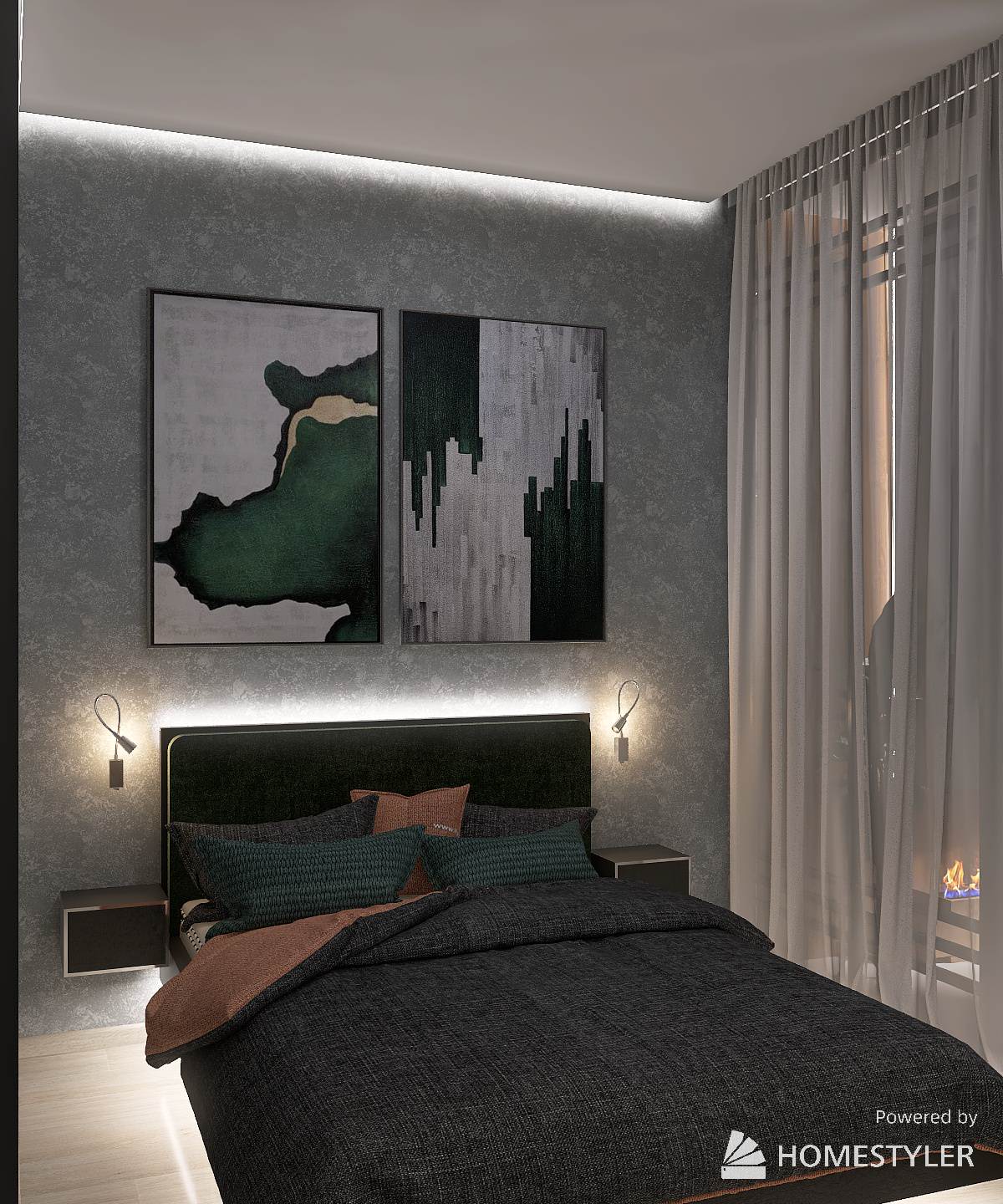 Двухкомнатная квартира , 63 м2
