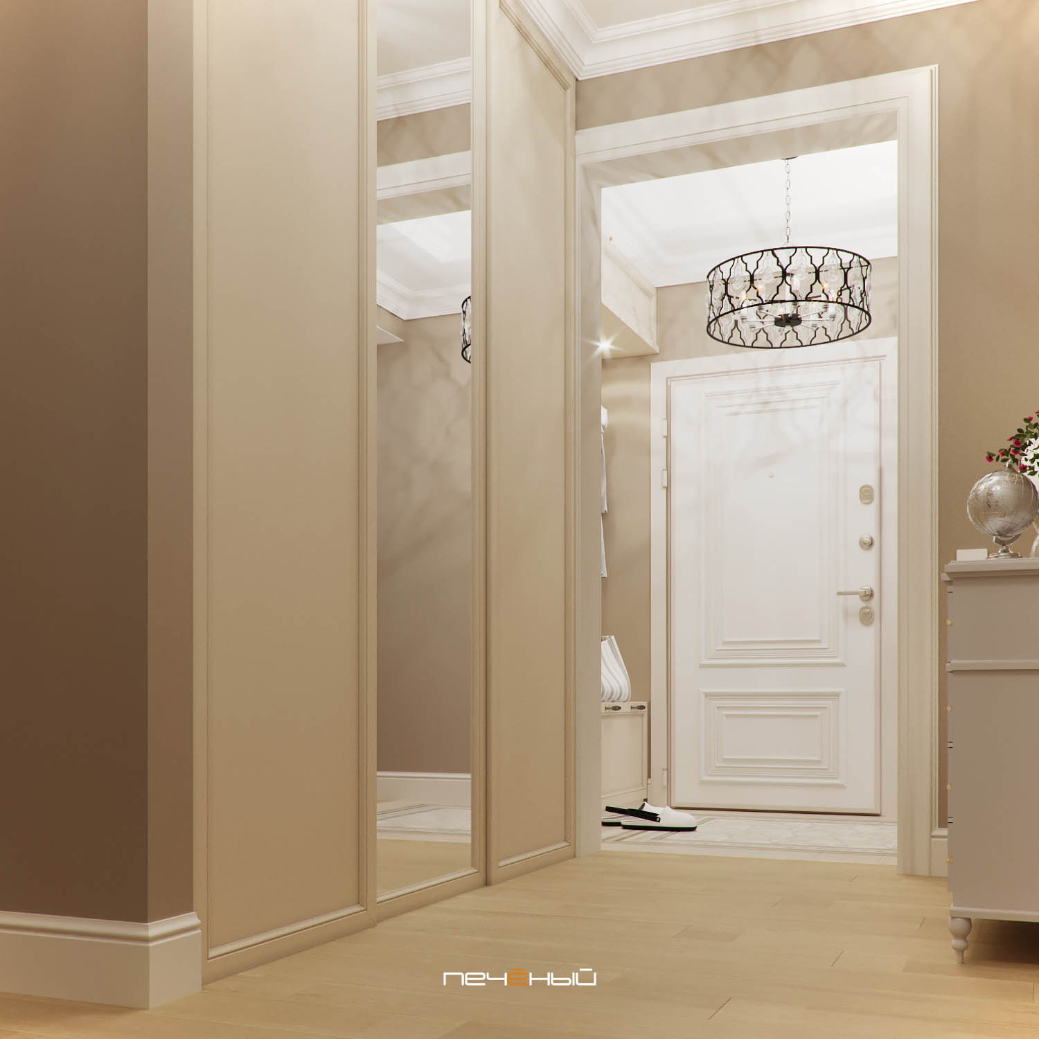 Двухкомнатная современная, уютная квартира