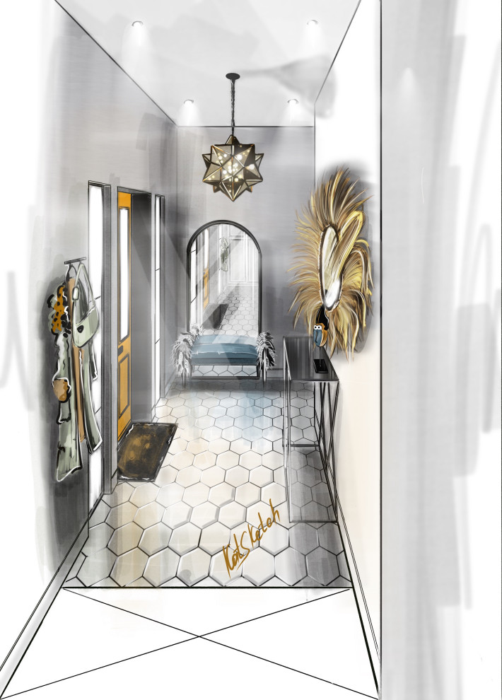 Скетч прихожей