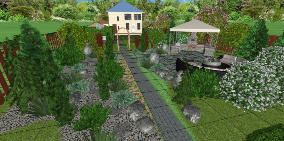 ТЗ на разработку дизайн-проекта территории Алфимово