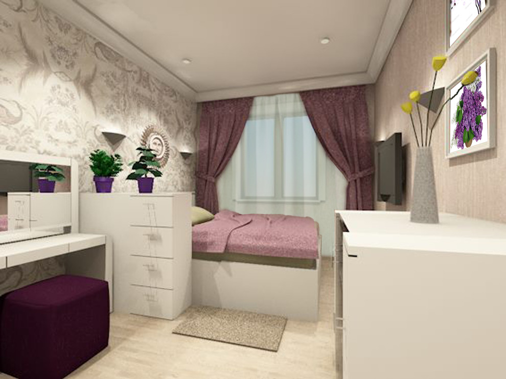 Фиолетовый цветок