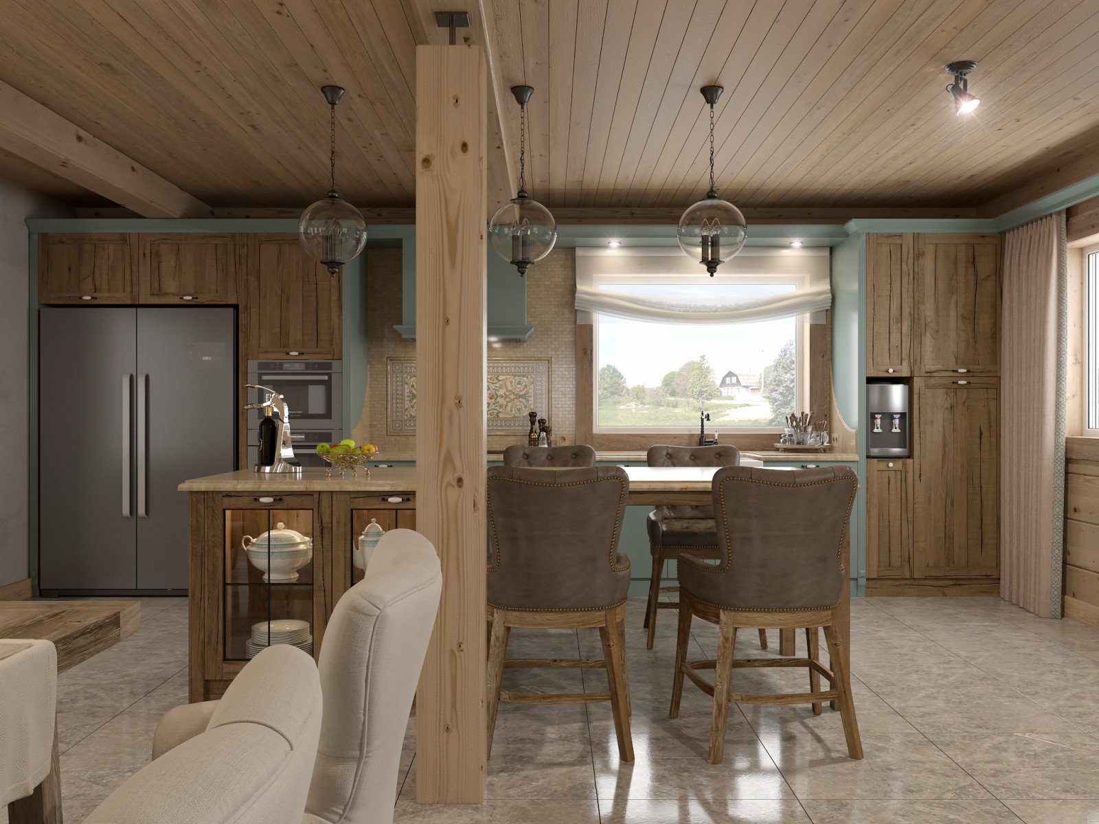 Дом из бруса в Выборге