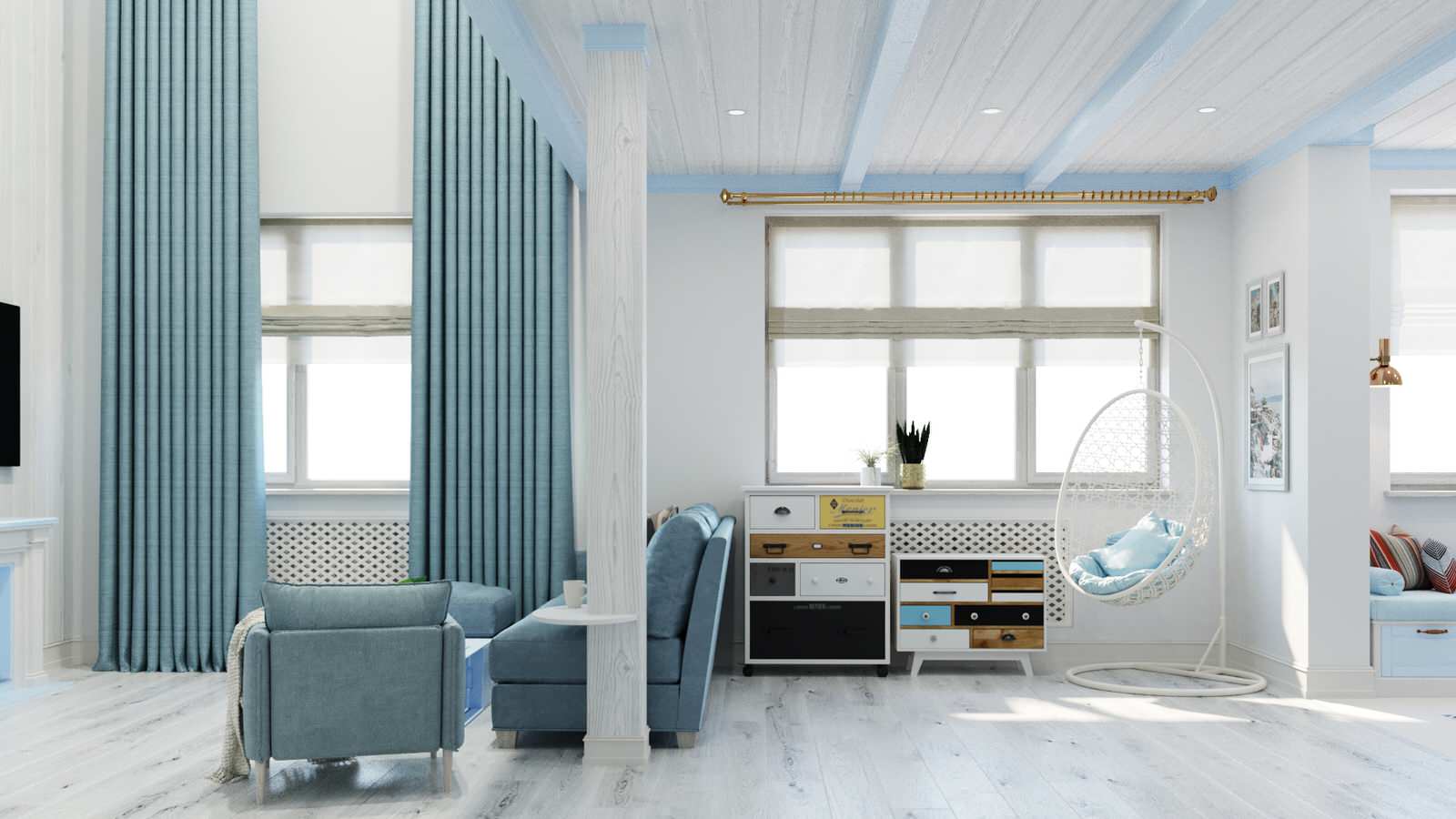 Двухуровневая квартира ЖК Римский