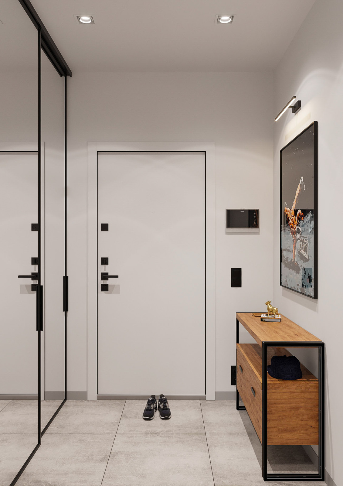 Проект квартиры "Яркий лофт"