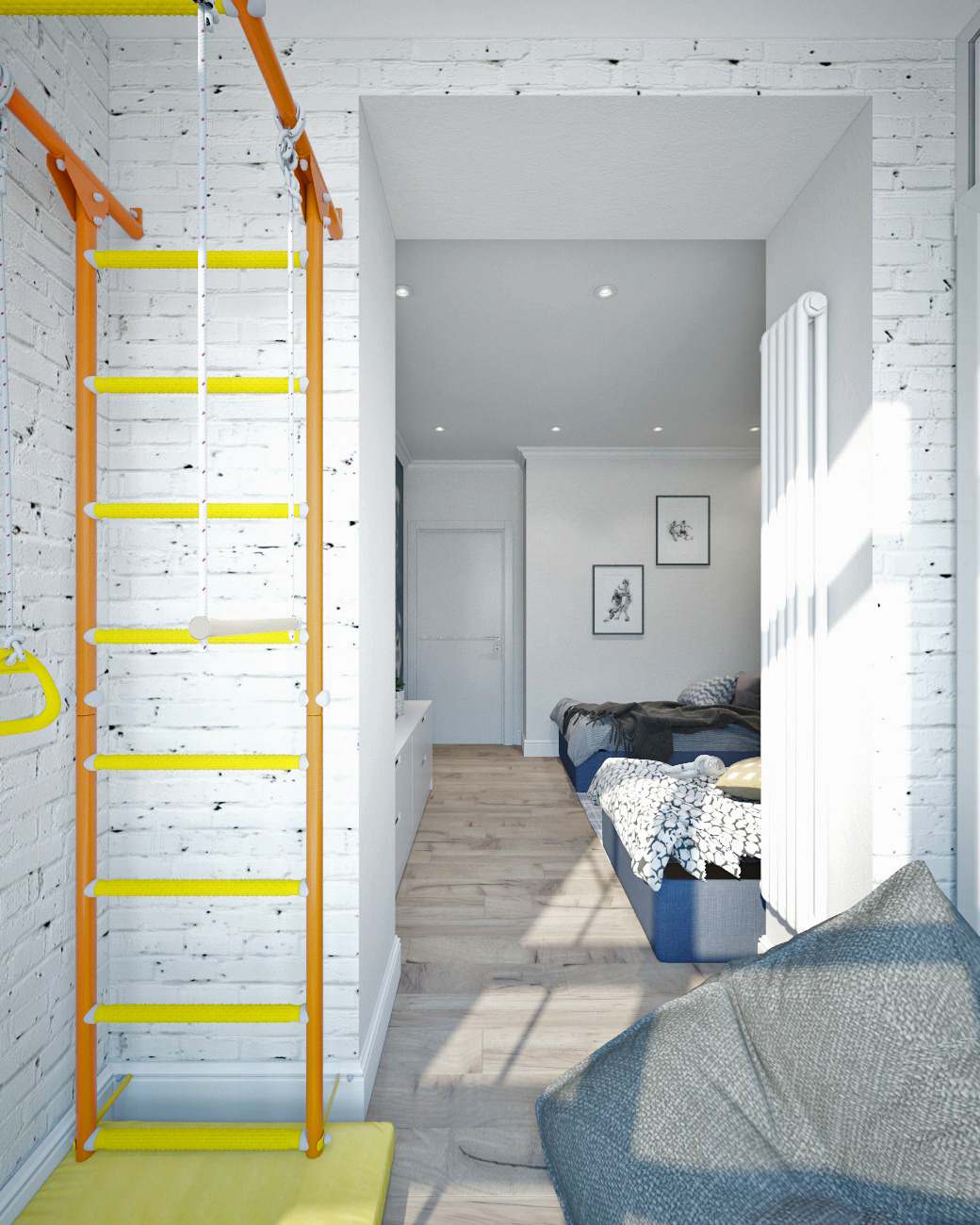 Дизайн проект 4-х комнатной квартиры в ЖК Планета