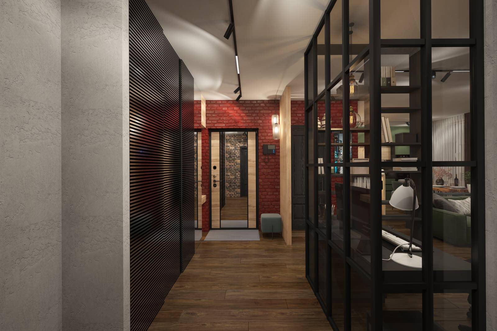 Квартира в стиле – барный лофт