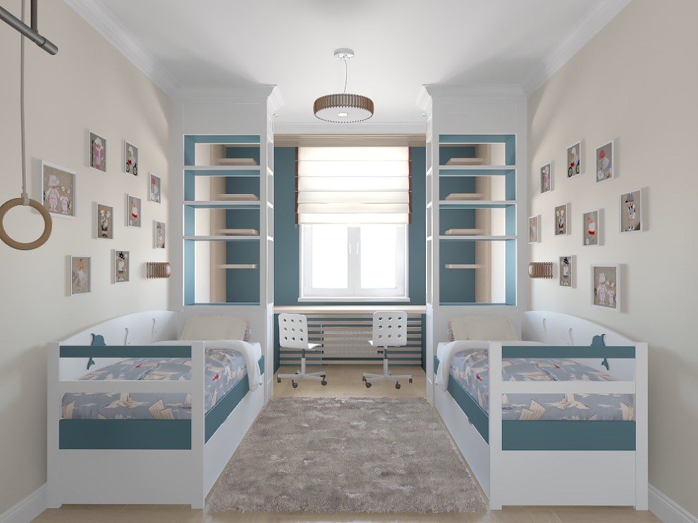 спальня и детская для мальчиков