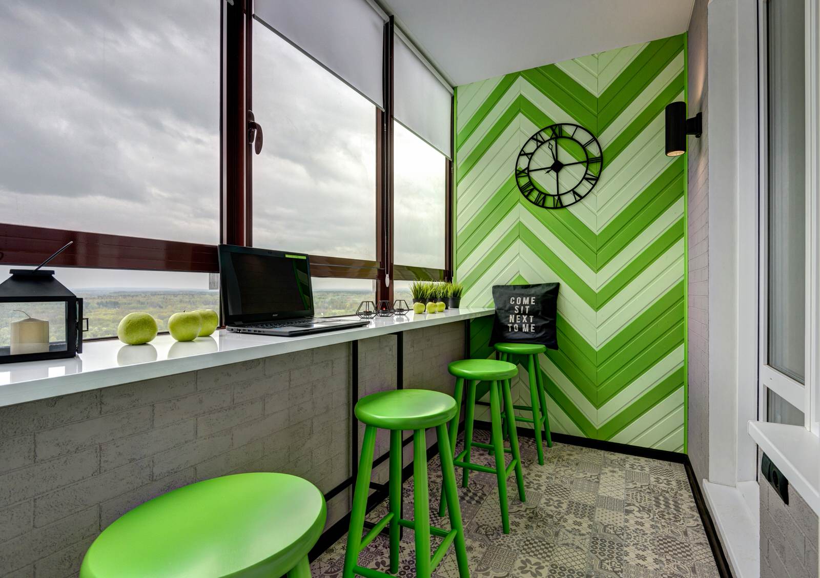 Лоджия 5,5кв.м.