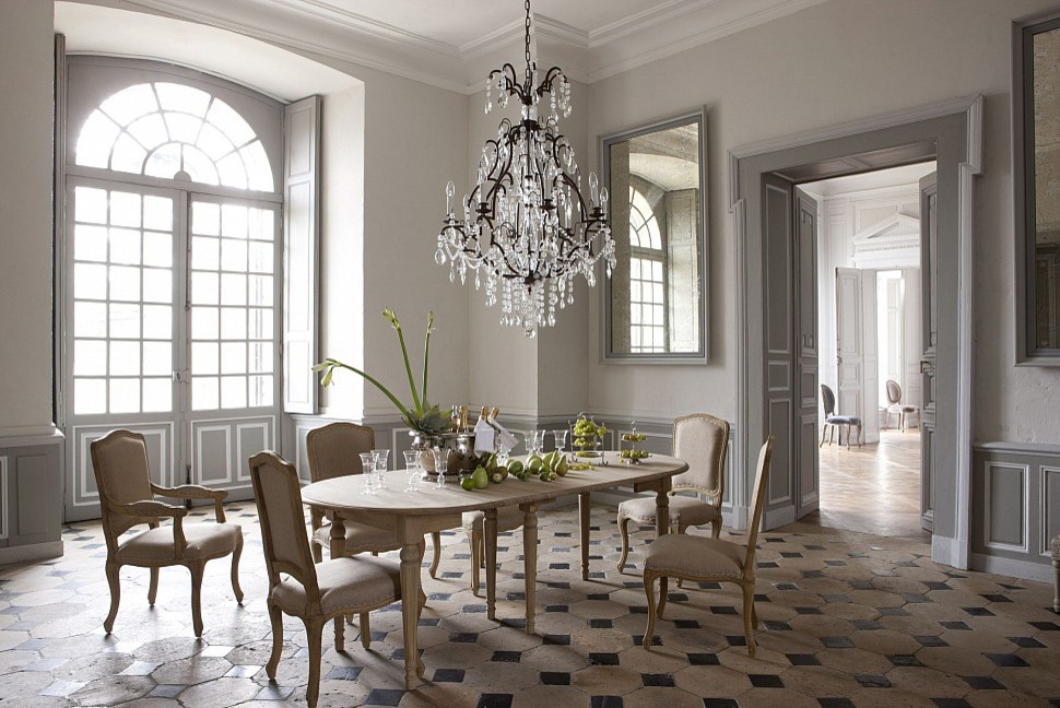 Столовая во французском стиле