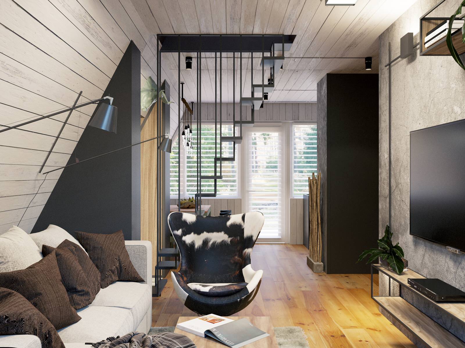 Дом-шалаш 60 м.кв.