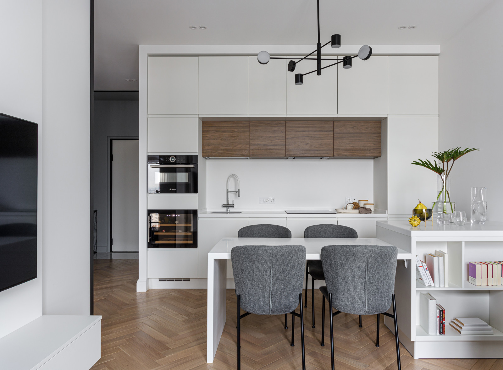 Обложка проекта: Стилизация квартиры в ЖК Пресня Сити - 2