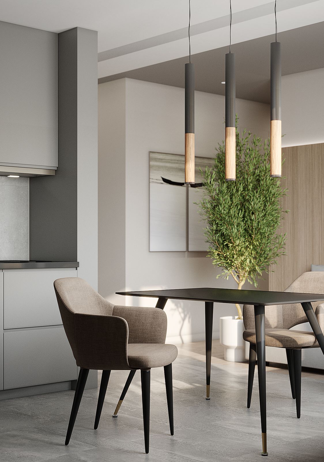 Квартира 56м², ЖК Жемчужная Гавань
