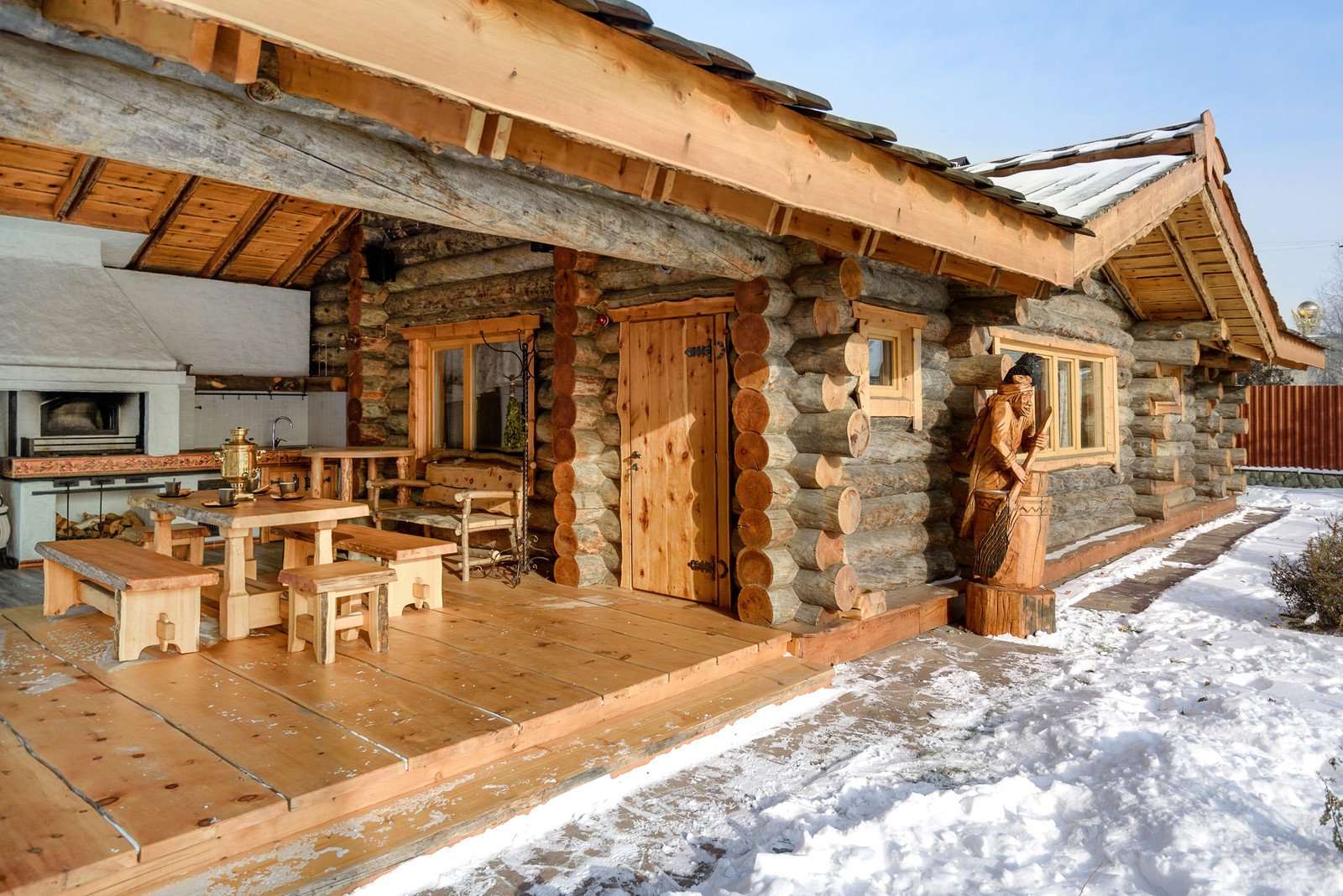 Проект недели: Баня из сухостойной сосны в Экибастузе