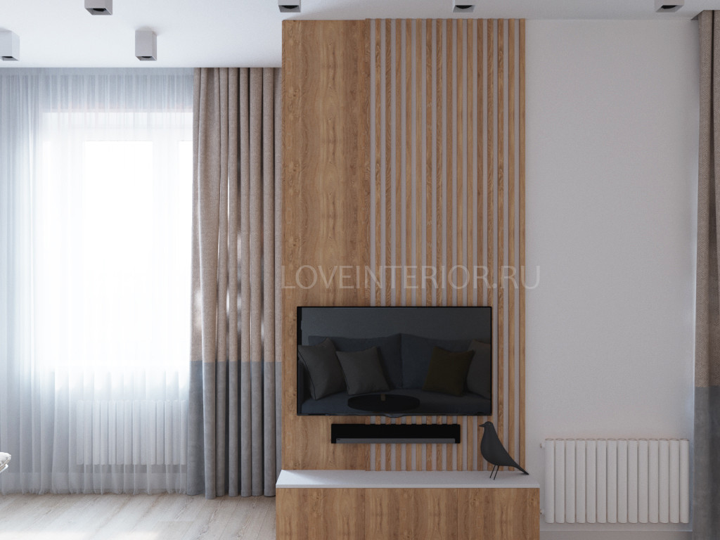 Дизайн интерьера квартиры в ЖК Суходольский, г. Екатеринбург