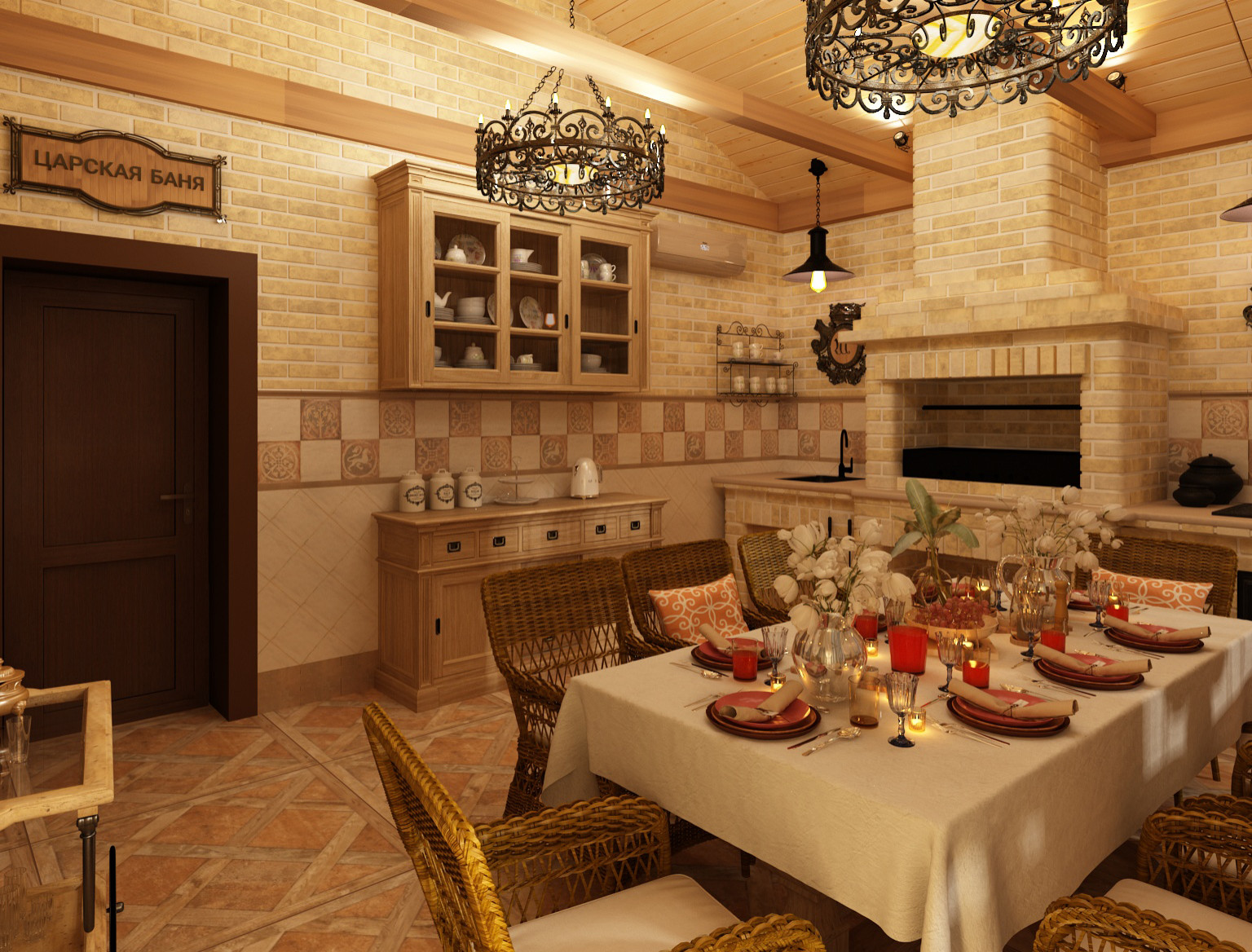 Обложка проекта: Зона барбекю. Банный комплекс. Частный проект г. Краснодар