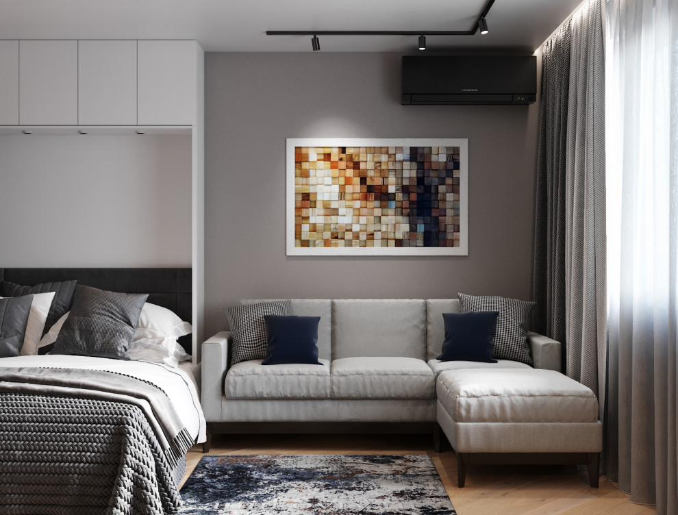 Проект в серых тонах