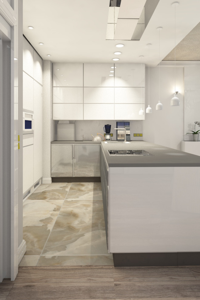 Гостиная-столовая-кухня