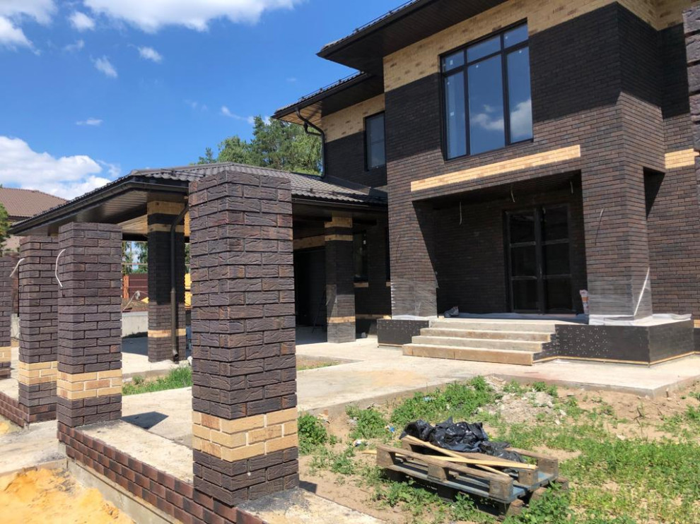 Загородный жилой дом в Московской области.