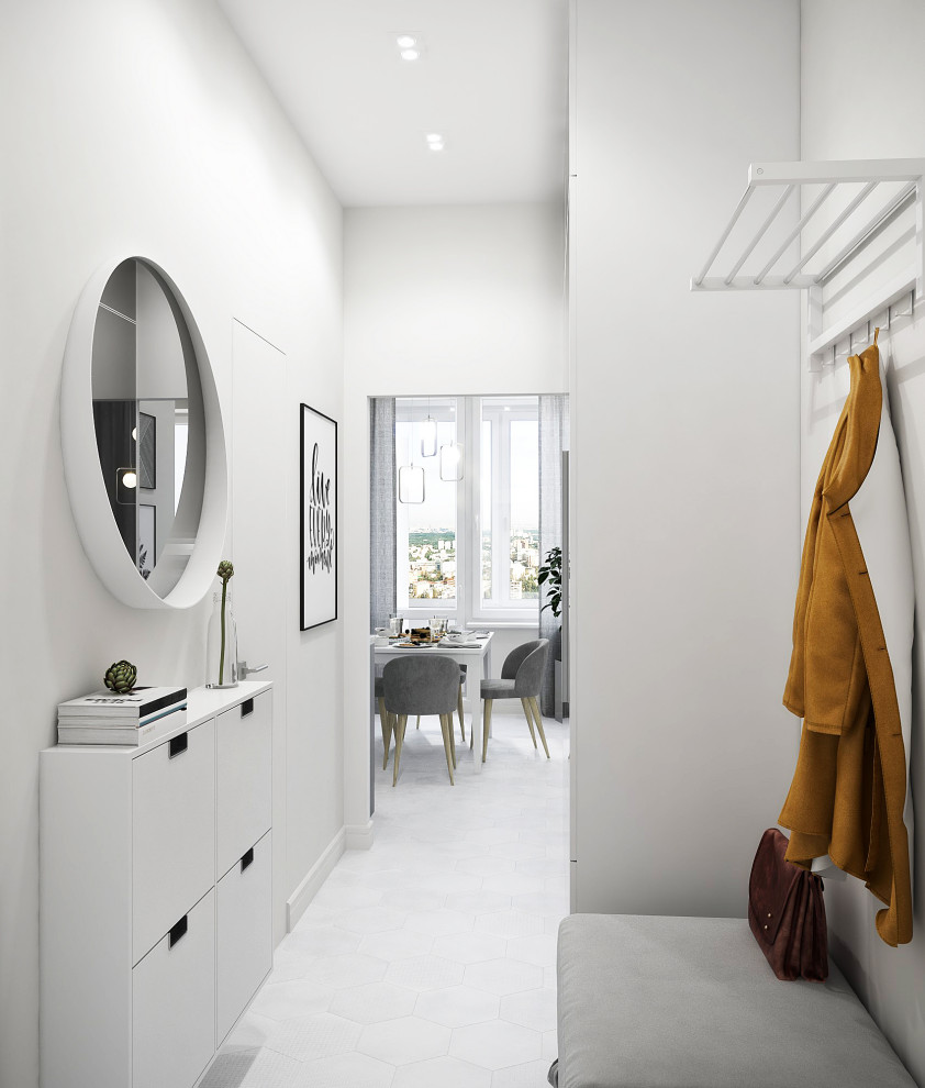 Дизайн интерьера однокомнатной квартиры под сдачу