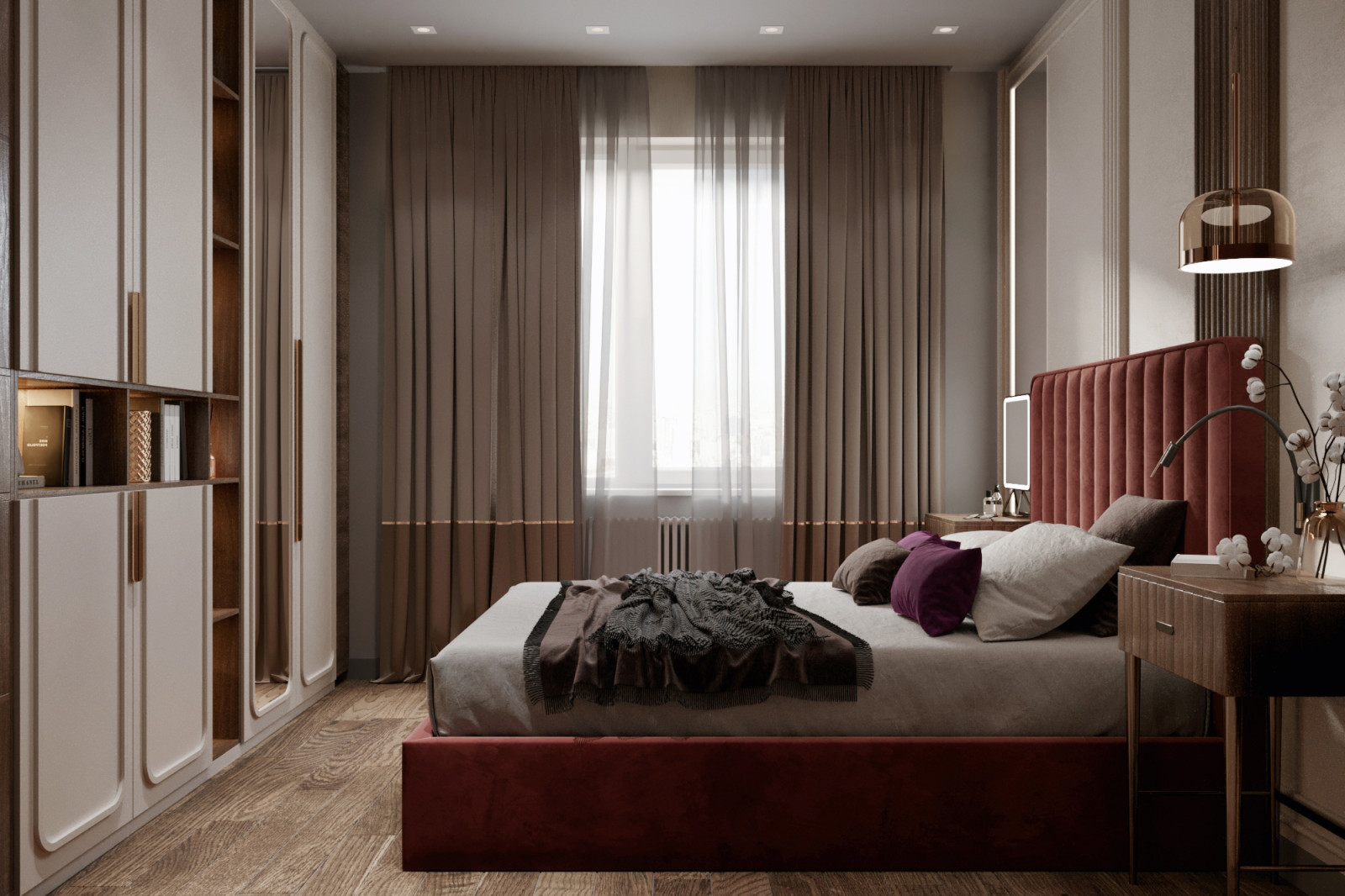 Обложка проекта: Трехкомнатная квартира в Москве, район Митино