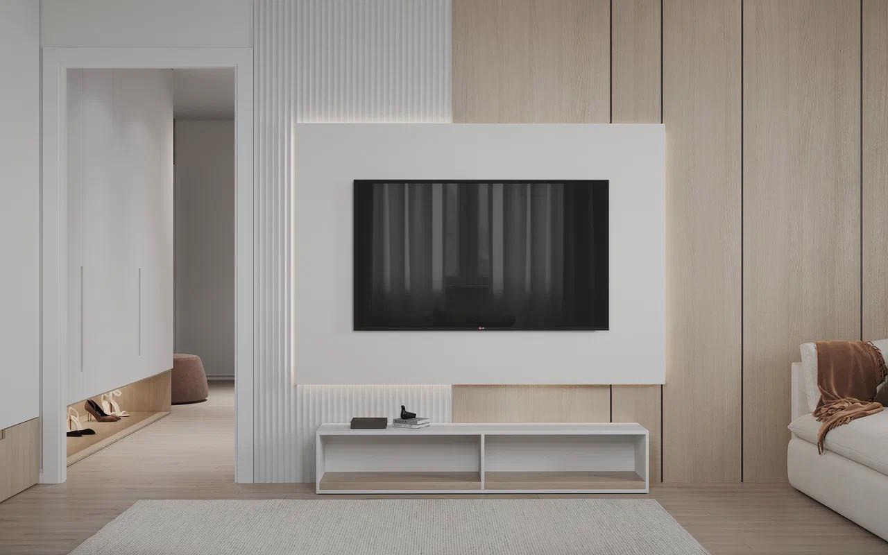 Дизайн-проект двухкомнатной квартиры для семейной пары