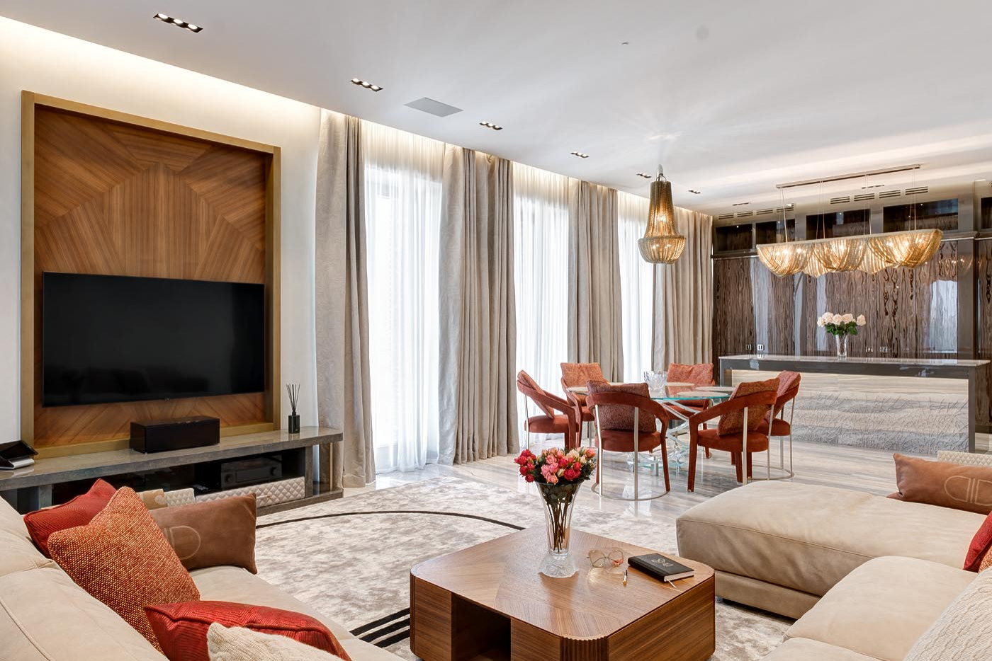 Жилая квартира на улице Бурденко