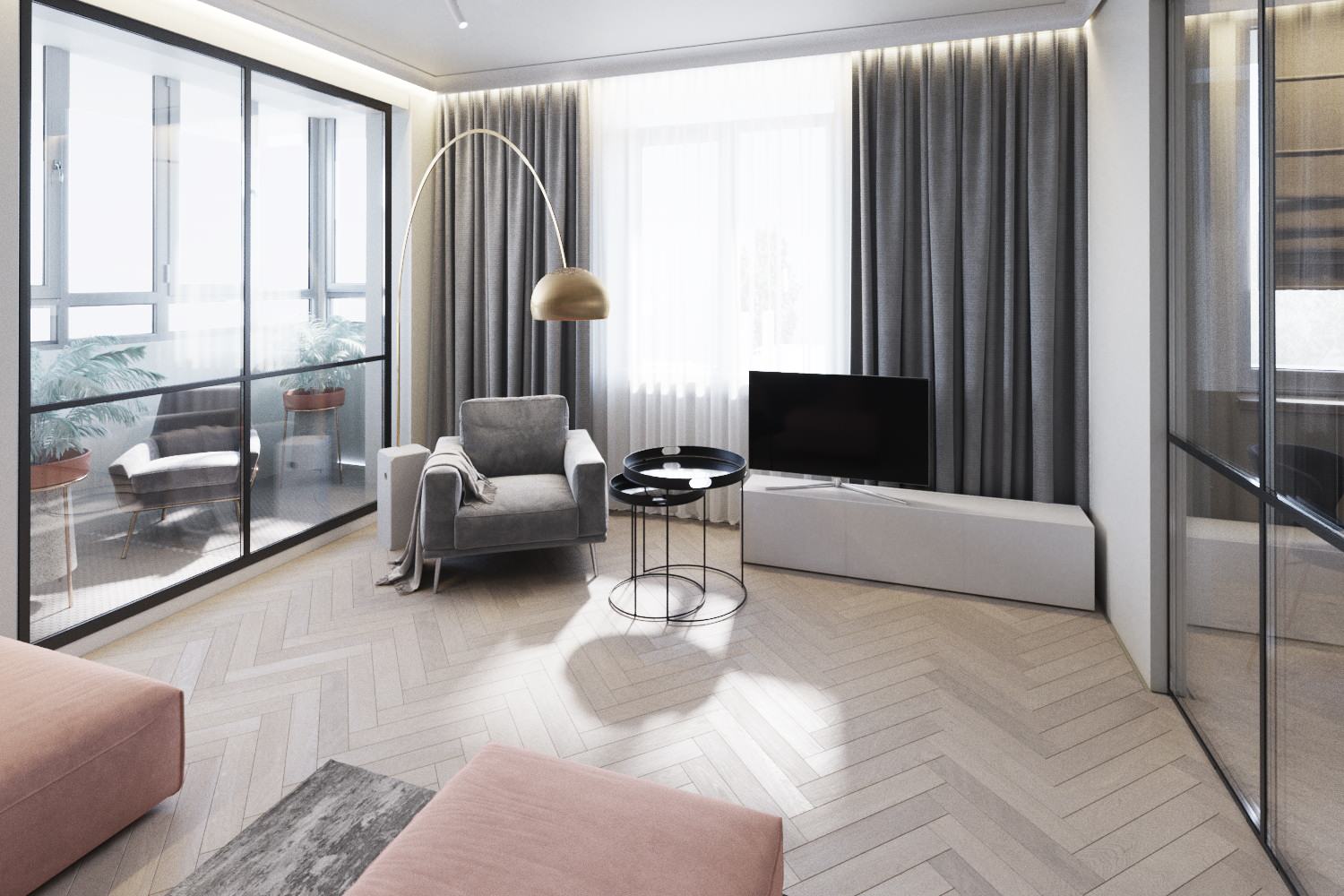 Обложка проекта: КВАРТИРА НА ВИКТОРЕНКО II