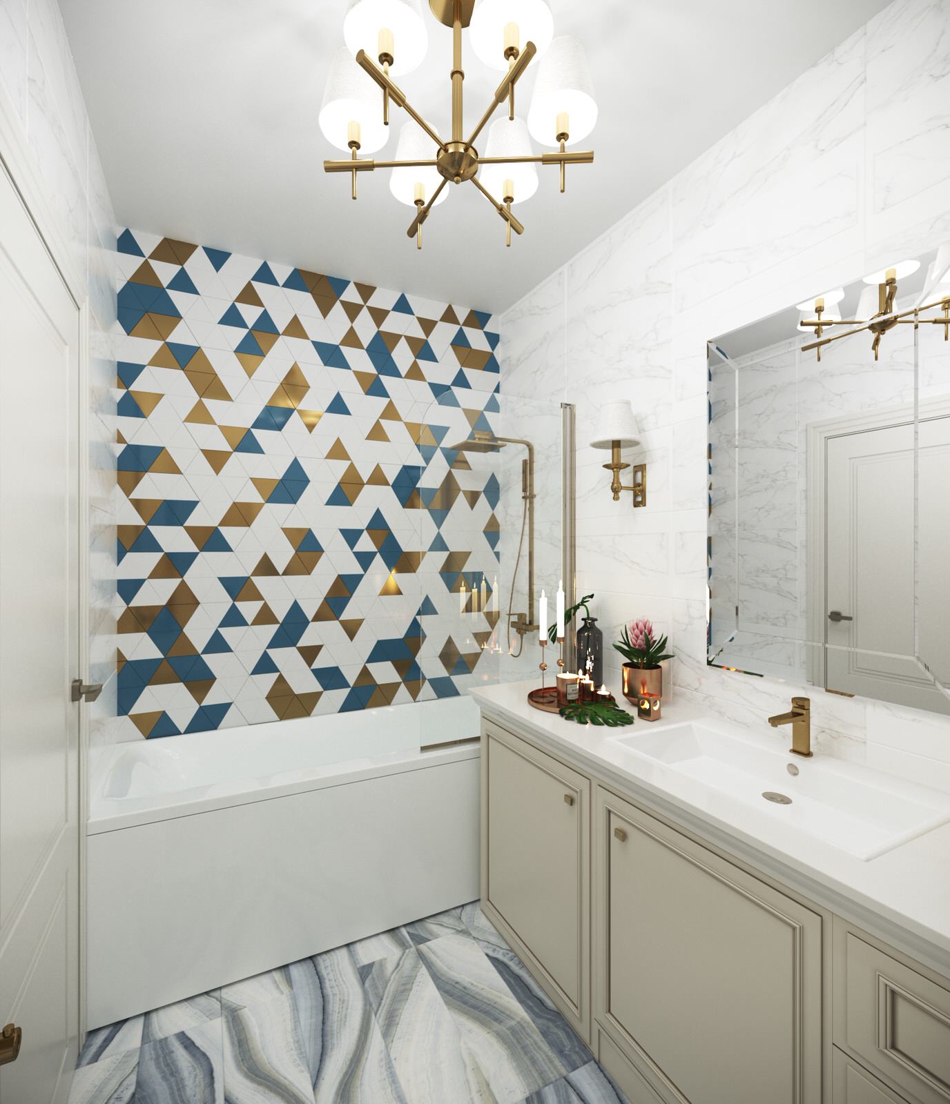 Интерьер для молодой семьи "Полет фантазий"