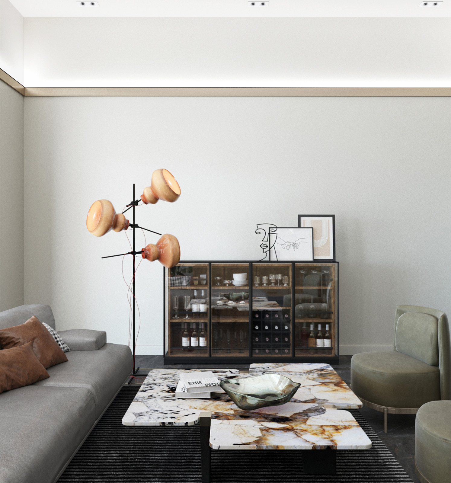 Обложка проекта: Интерьер загородного дома во Владимирской области