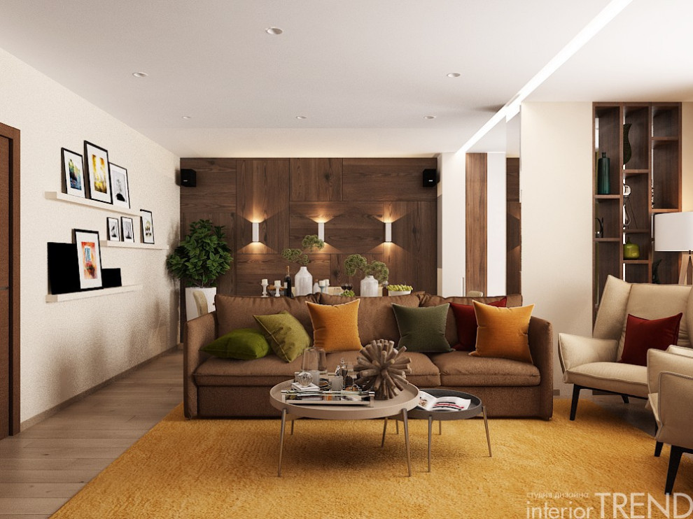 Интерьер квартиры студии на Хохрякова