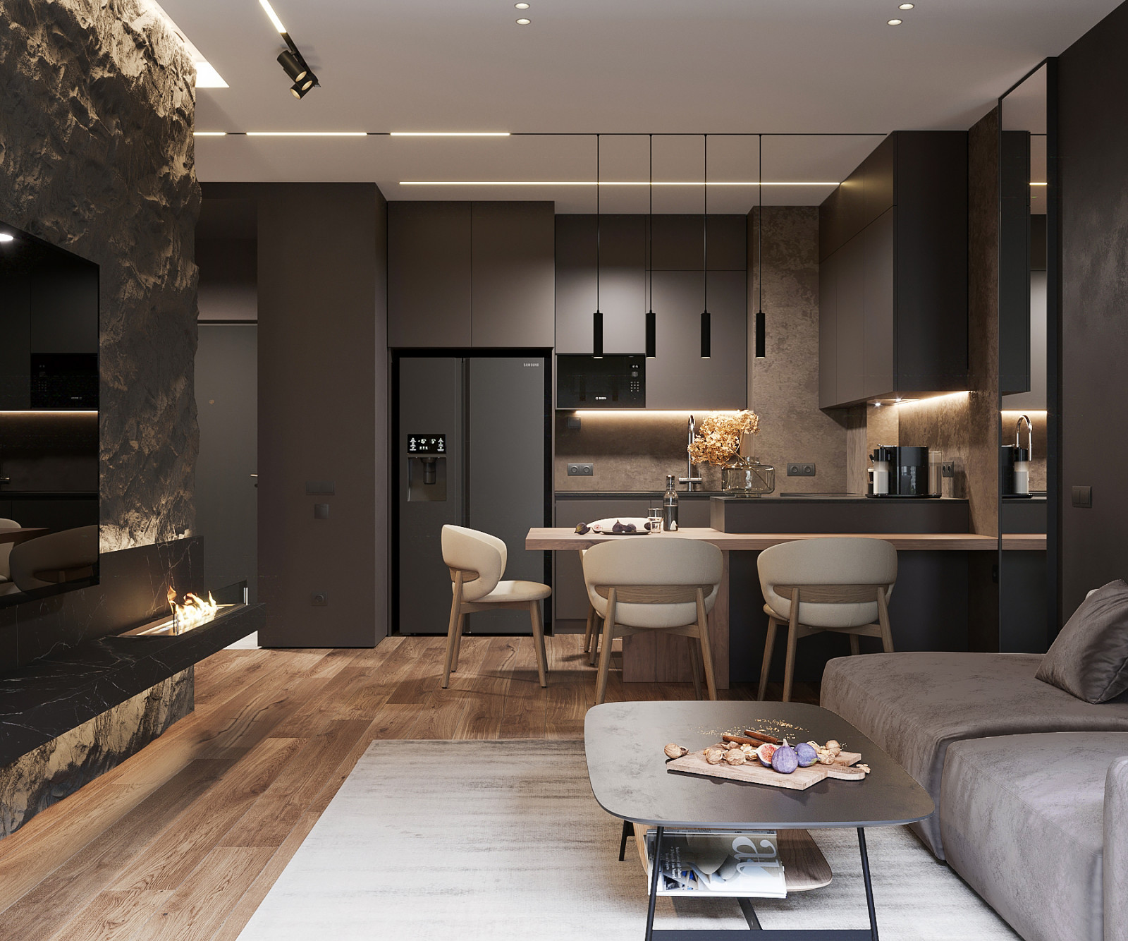 Кухня-гостиная