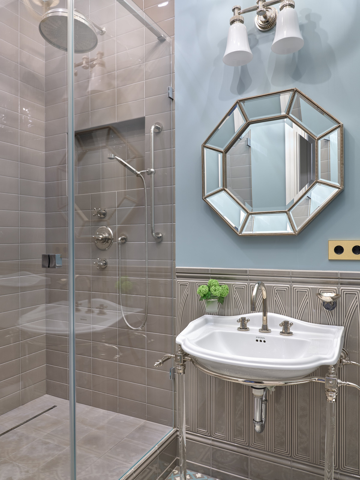 Квартира по проекту Нади Зотовой, 223 м². Публикация AD