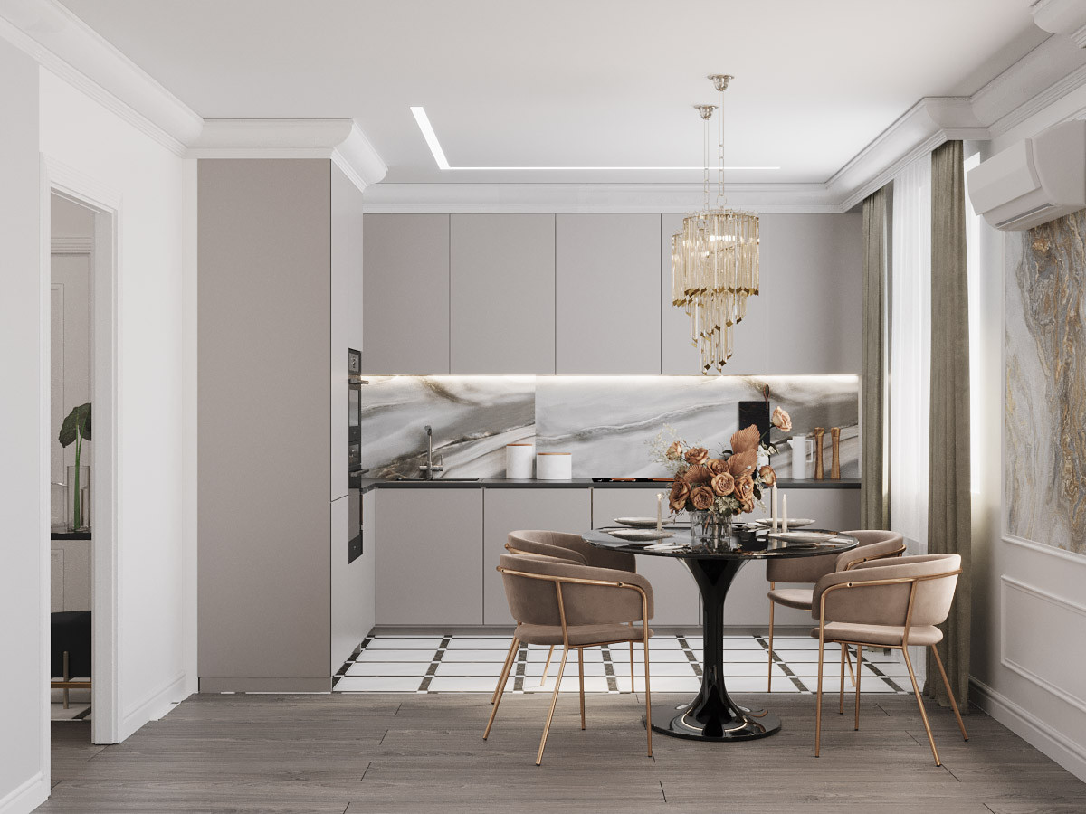 кухня-гостиная