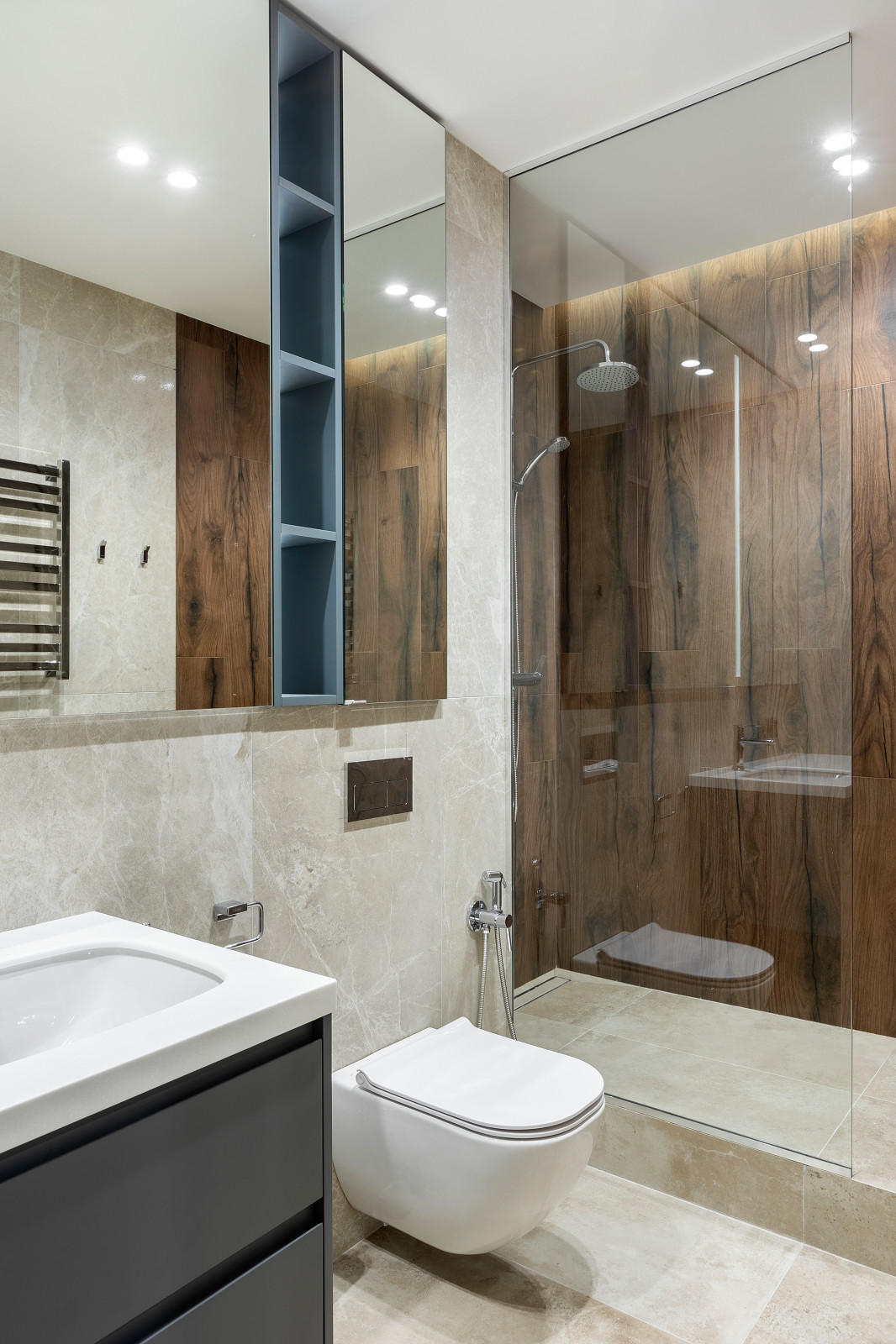 Реализованный проект квартиры 100кв.м в ЖК Атлантис