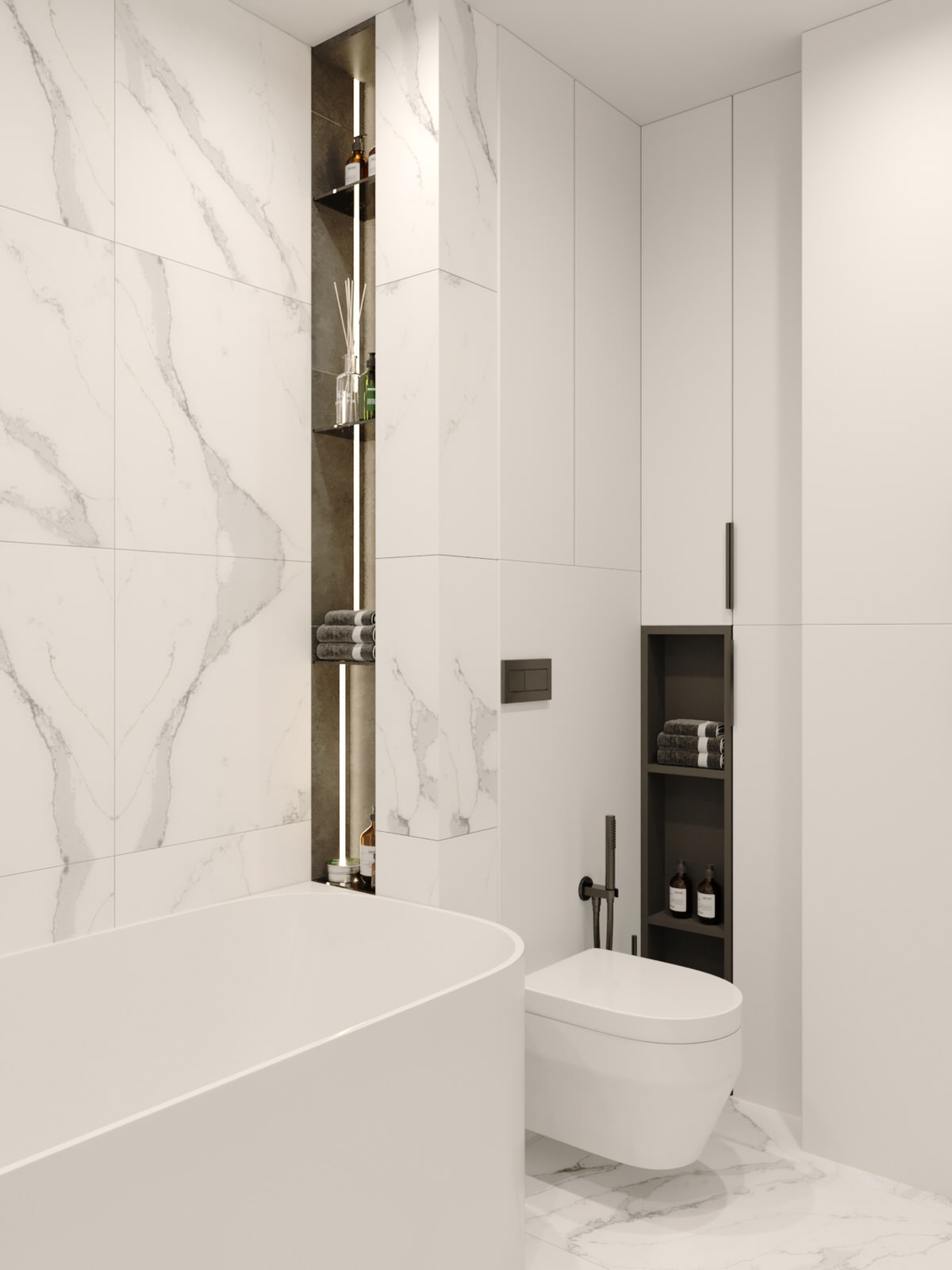 Интерьерное решение квартиры в ЖК "Инновация" - 52,0 кв.м.