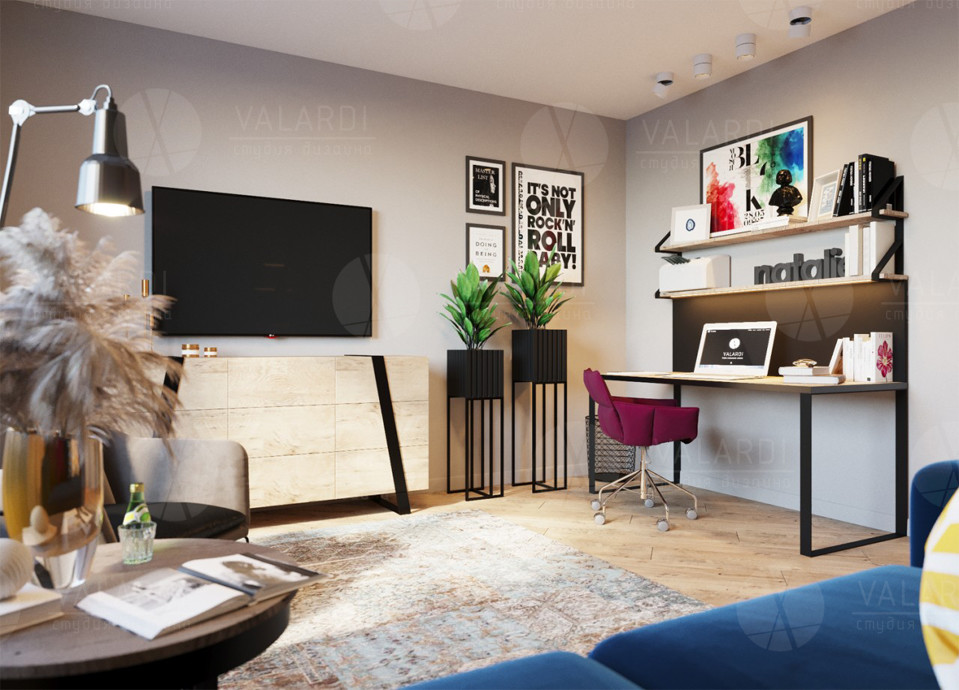 ЖК Московский, однушка, 46 кв.м.