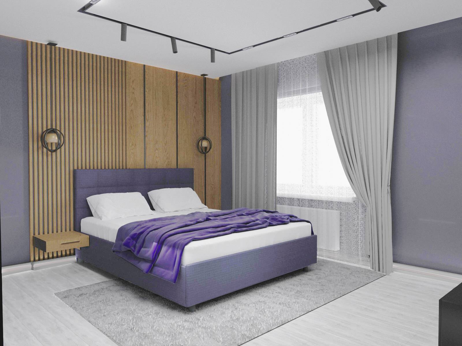 Обложка проекта: Спальная для молодой пары