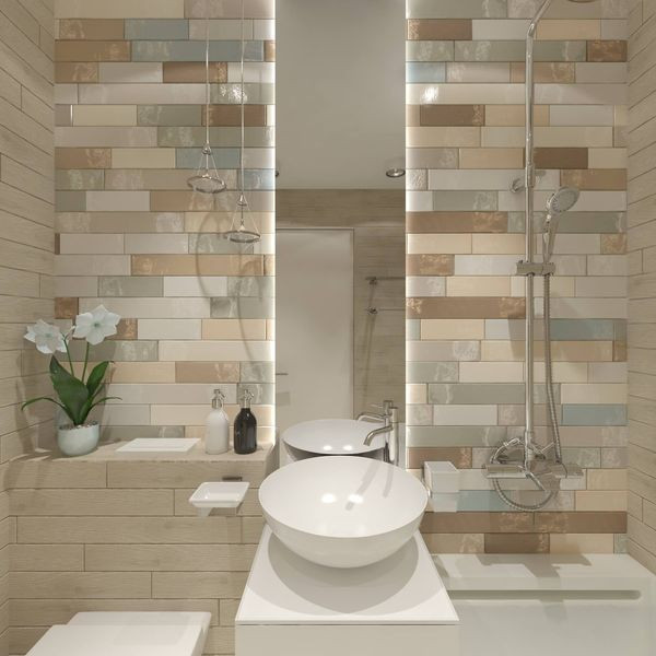 Обложка проекта: Ванная в квартире девушки