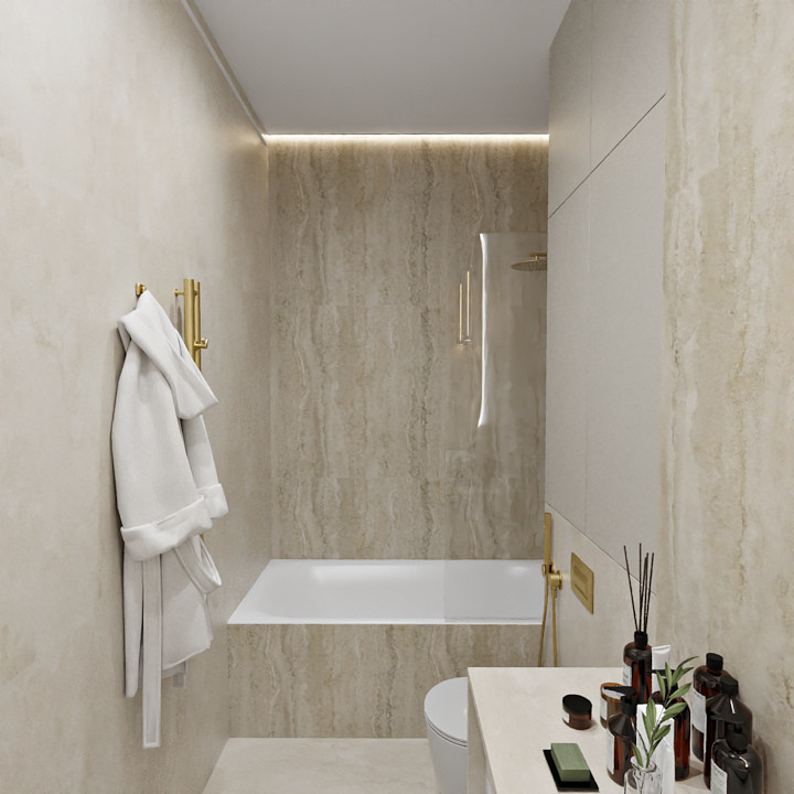 Квартира в бежевых тонах