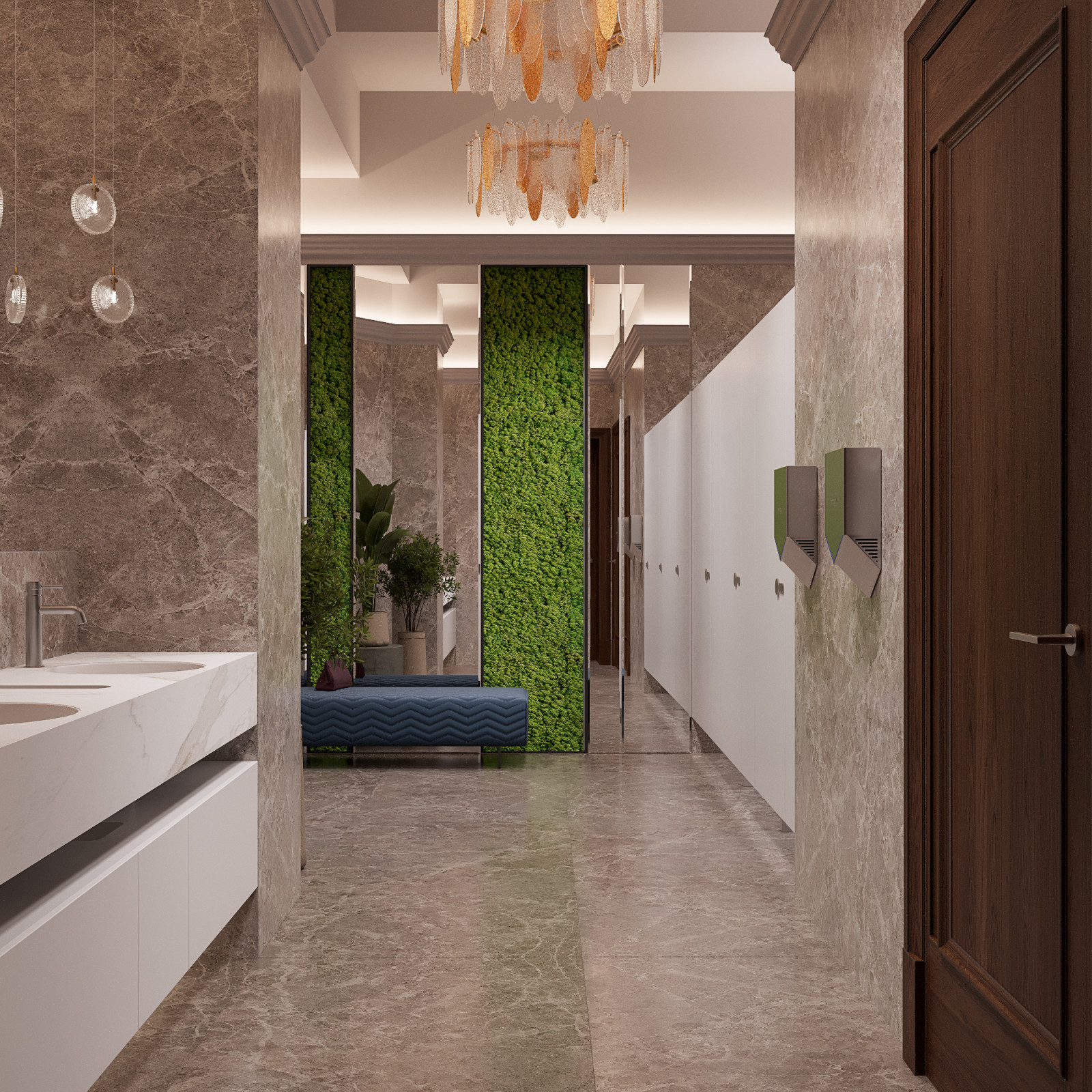 Санузел для МГУ,30 м2